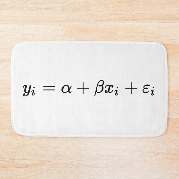 Item preview, Linear regression designed and sold by NoetherSym.