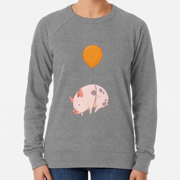 When Pigs Fly Lightweight Sweatshirt