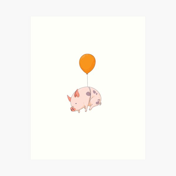 When Pigs Fly Art Print