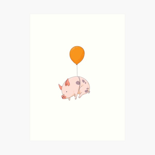 When Pigs Fly Art Print