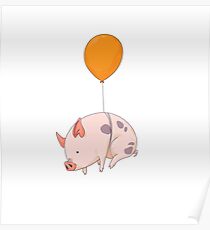 Wenn Schweine fliegen Poster
