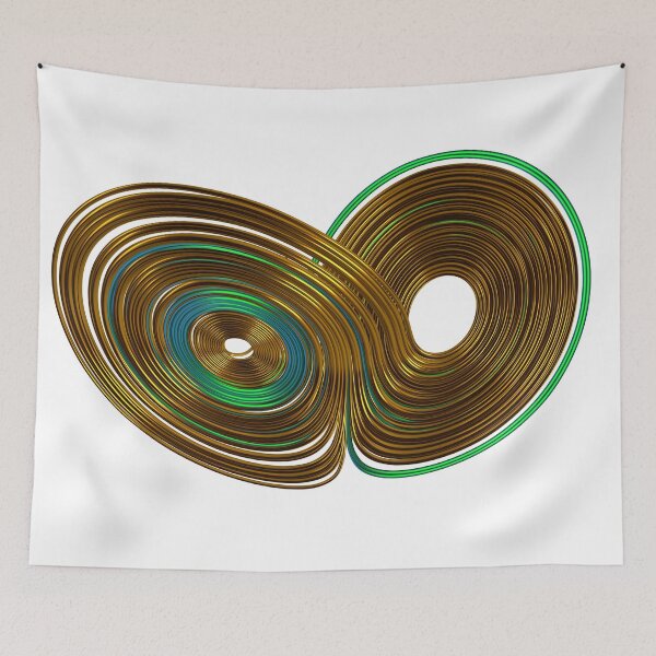 Item preview, Chaos Theory, Butterfly Effect  - Lorenz Chaotic Attractor #1 designed and sold by thinkeccel.