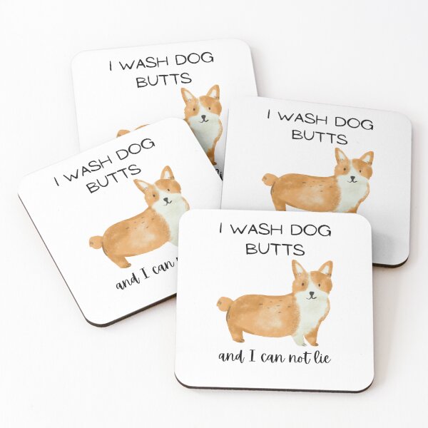 Item preview, I Wash Dog Butts and Cannot lie designed and sold by The-Grape-Art.