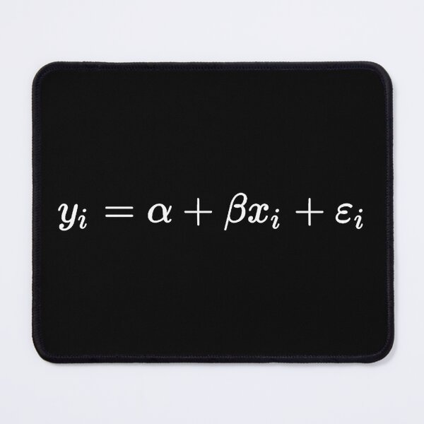 Item preview, Linear regression dark version designed and sold by NoetherSym.
