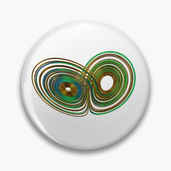 Item preview, Chaos Theory, Butterfly Effect  - Lorenz Chaotic Attractor #2 designed and sold by thinkeccel.
