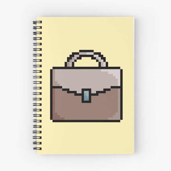 Item preview, briefcase pixel art colorful designed and sold by therkmr.