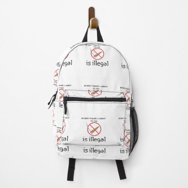 Item preview,  everything i want to do is illegal | red join designed and sold by OurShop00.