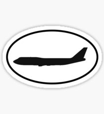 Boeing 747-400 (side) Sticker