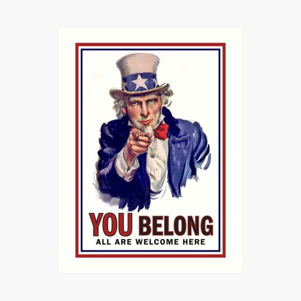 YOU BELONG Art Print