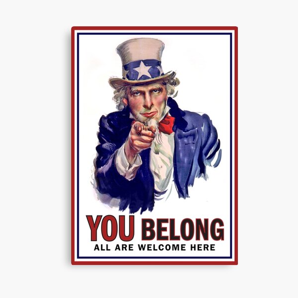 YOU BELONG Canvas Print