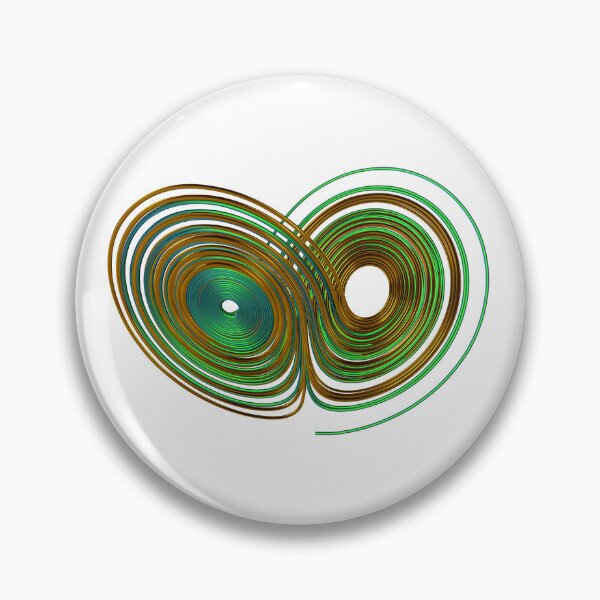 Item preview, Chaos Theory, Butterfly Effect  - Lorenz Chaotic Attractor #4 designed and sold by thinkeccel.