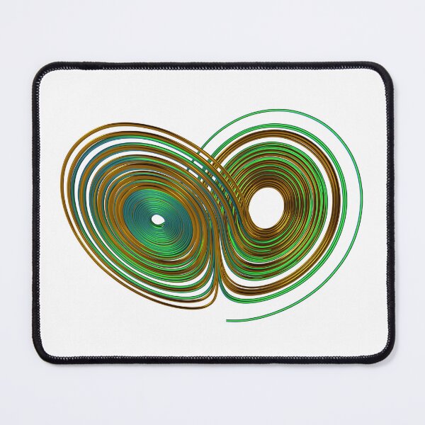 Item preview, Chaos Theory, Butterfly Effect - Lorenz Chaotic Attractor #4 designed and sold by thinkeccel.