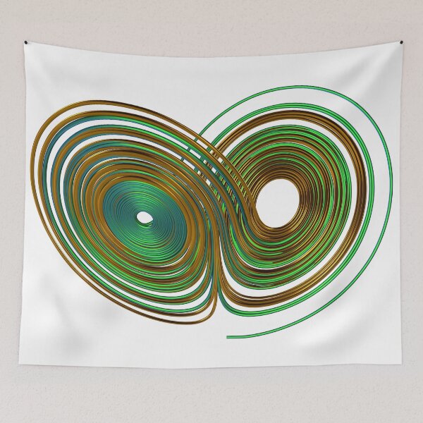 Item preview, Chaos Theory, Butterfly Effect  - Lorenz Chaotic Attractor #4 designed and sold by thinkeccel.
