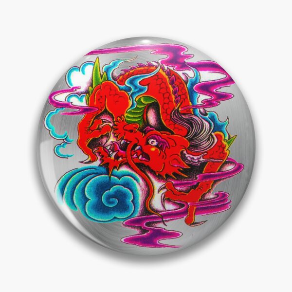 Item preview, fwc 0471 tatoo dragon designed and sold by fred chiea.