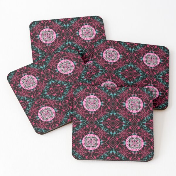 Item preview, The Pink Floral Mandala in Two-Tone Seamless Pattern  designed and sold by MyMemoriesArts.
