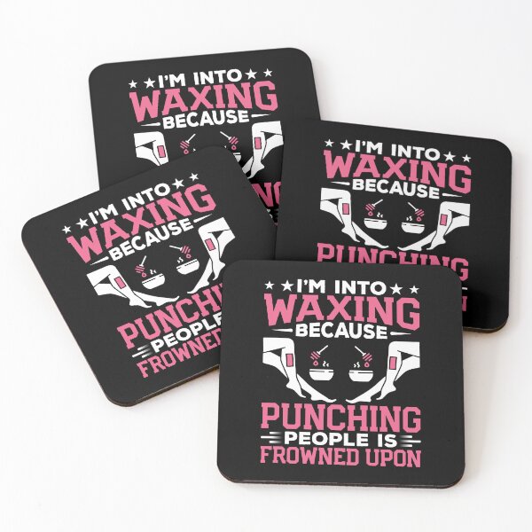 Item preview, I’m Into Waxing Because Punching People Is Frowned Upon Shirt, Esthetician Waxing Shirt, Wax Lady Tee, Cosmetologist Shirt, Beautician Shirt designed and sold by aymob.