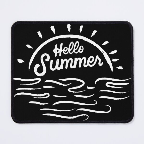 Item preview, Hello Summer, On Beach Enjoying Sunset designed and sold by merch-by-sho.
