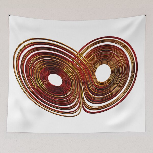 Item preview, Chaos Theory, Butterfly Effect  - Lorenz Chaotic Attractor #5 designed and sold by thinkeccel.
