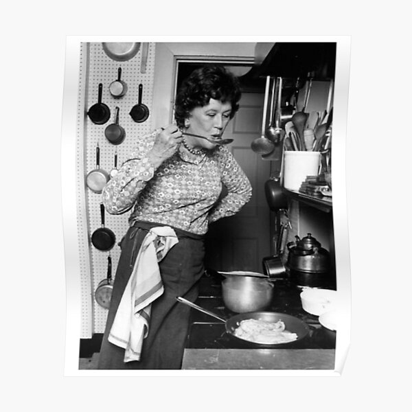 “Julia Child” Poster by AlexStore0 | Redbubble