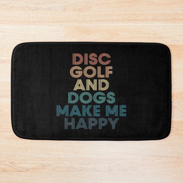 Item preview, Disc Golf And Dogs Make Me Happy- Gift for Disc Golf & Dogs Fans designed and sold by kindxinn.