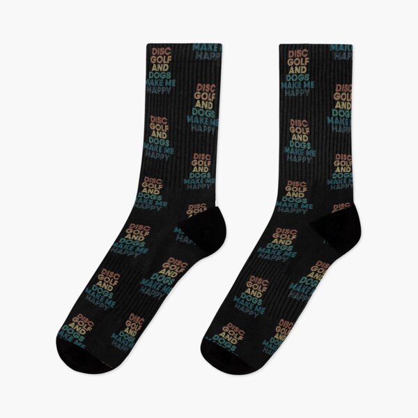 Item preview, Disc Golf And Dogs Make Me Happy- Gift for Disc Golf & Dogs Fans designed and sold by kindxinn.
