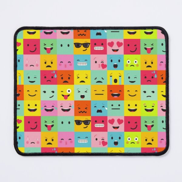 Item preview, Different Square Emoji Moods- Wear Your Mask Emoji designed and sold by adoredigitals.