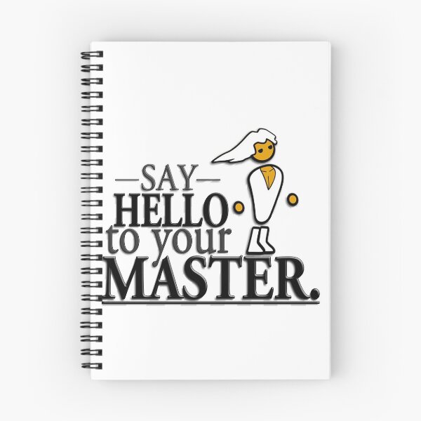 Item preview, Say HELLO to your MASTER. -Clear- designed and sold by SpiritSeekers.