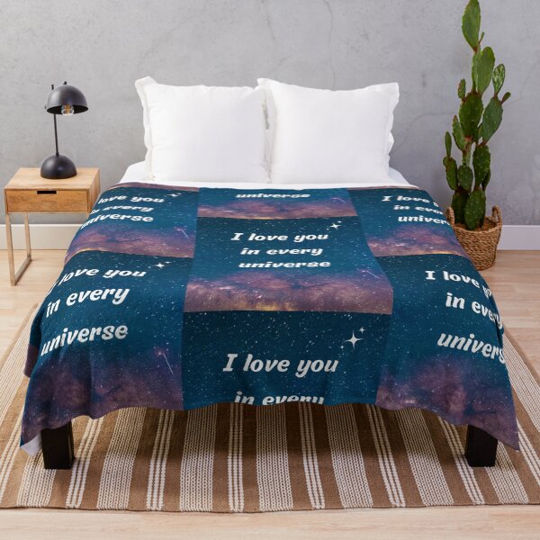 Aperçu de l'œuvre Je t'aime dans chaque univers créée et vendue par Digitalme Designs.