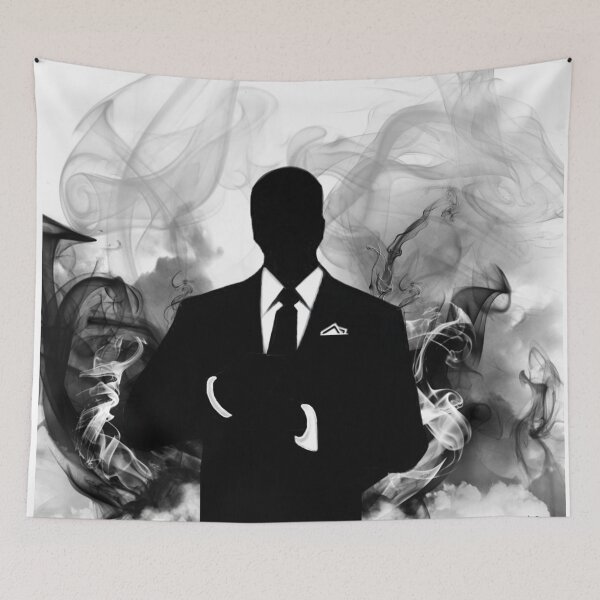 Item preview, Smokey Silhouette Man designed and sold by SpiritSeekers.