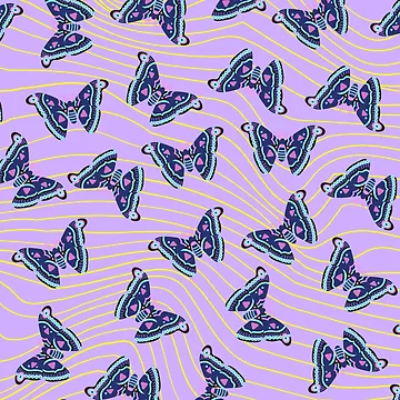 Artwork thumbnail, Butterfly pattern by ARTEMBASSY