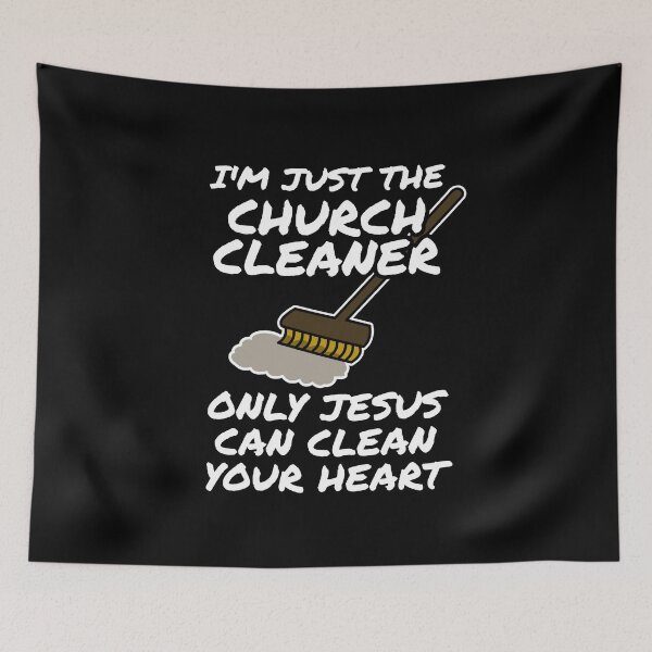 Item preview, Church Cleaner Only Jesus Can Clean Your Heart designed and sold by doodlerob.