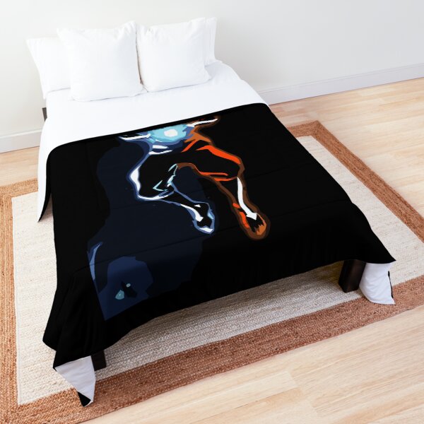 Positive and Negative Chakras Comforter