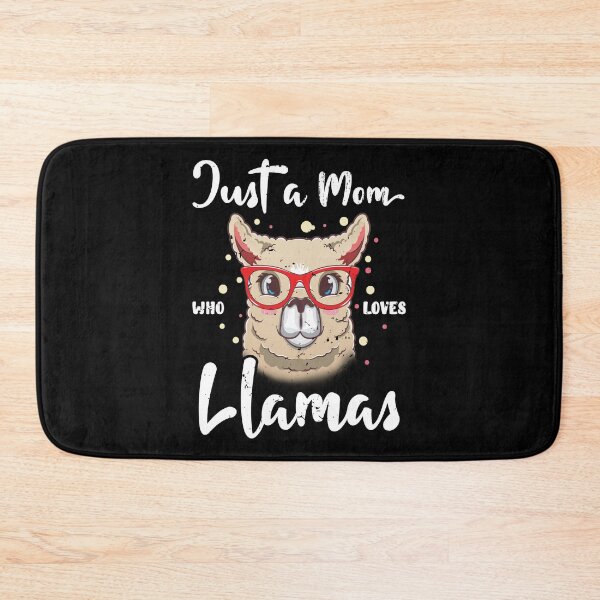 Item preview, Just A Mom Who Loves Llamas Cute Llama Lover Mothers Day designed and sold by haselshirt.