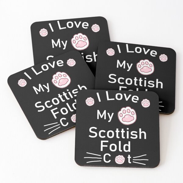 Item preview, I Love My Scottish Fold Cat designed and sold by Housestore.