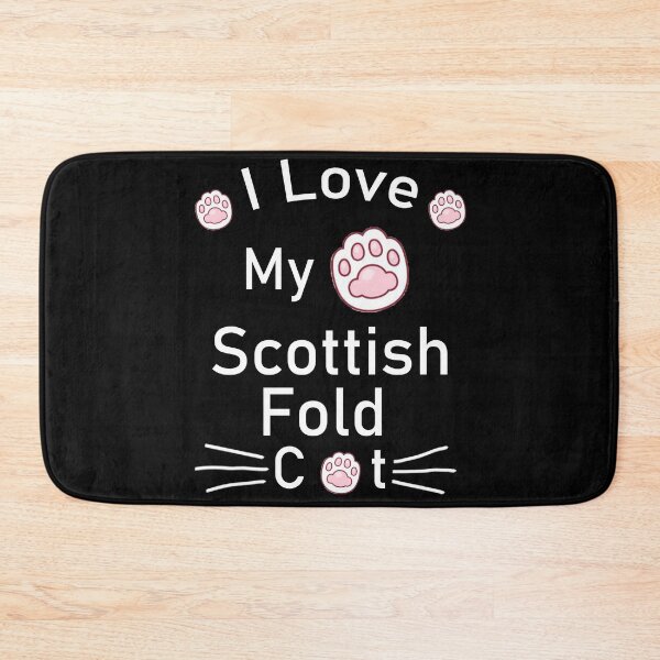 Item preview, I Love My Scottish Fold Cat designed and sold by Housestore.