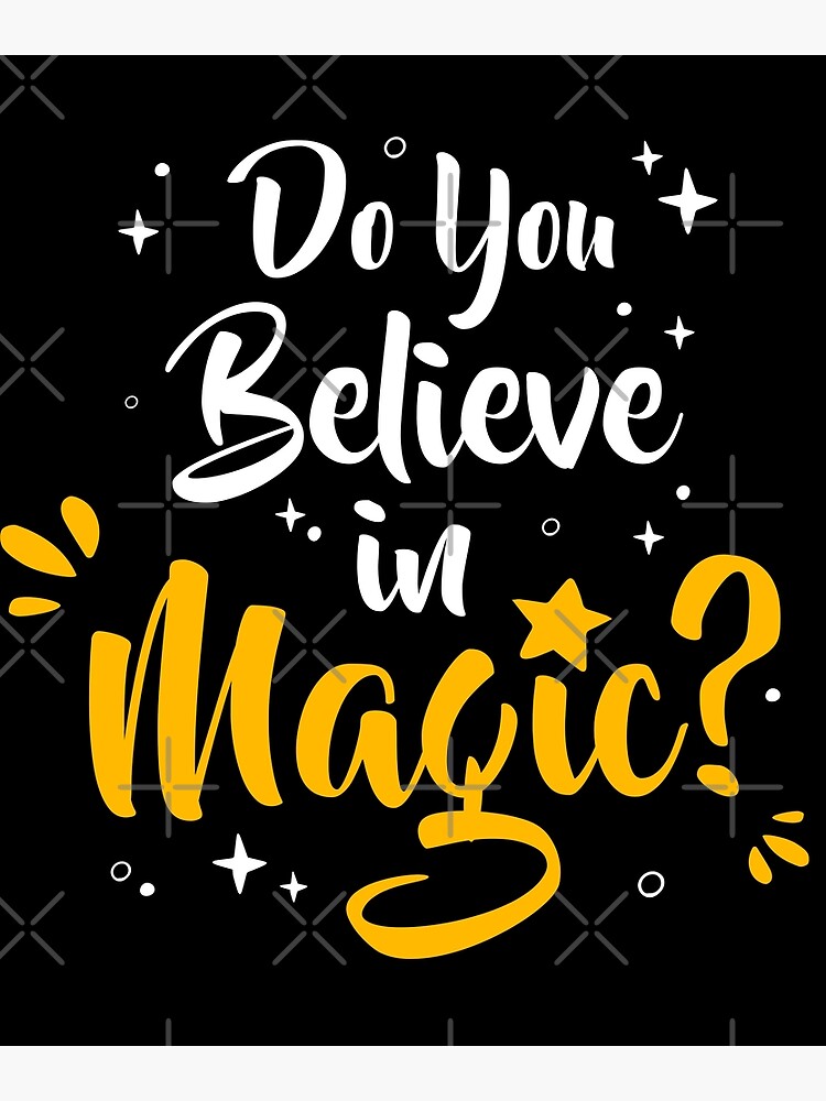 Create your own magic poster Royalty Free Vector Image