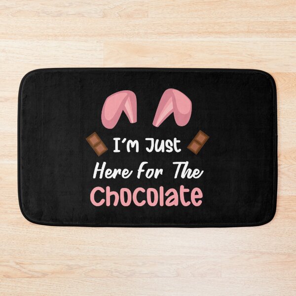Item preview, I'm Just Here For The Chocolate Funny Easter Bunny designed and sold by haselshirt.