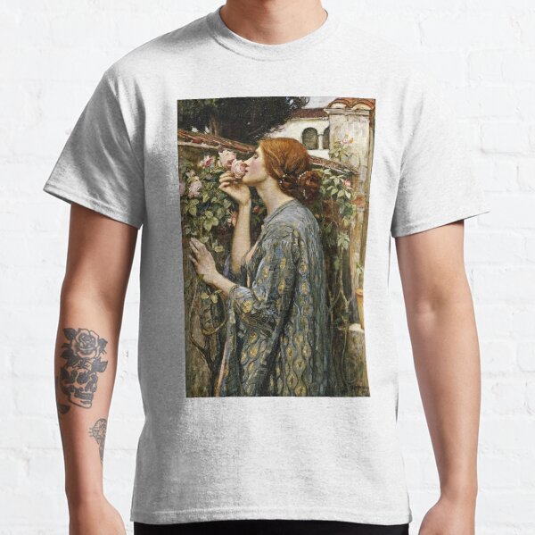 John William Waterhouse - The Soul Of The Rose Classic T-Shirt