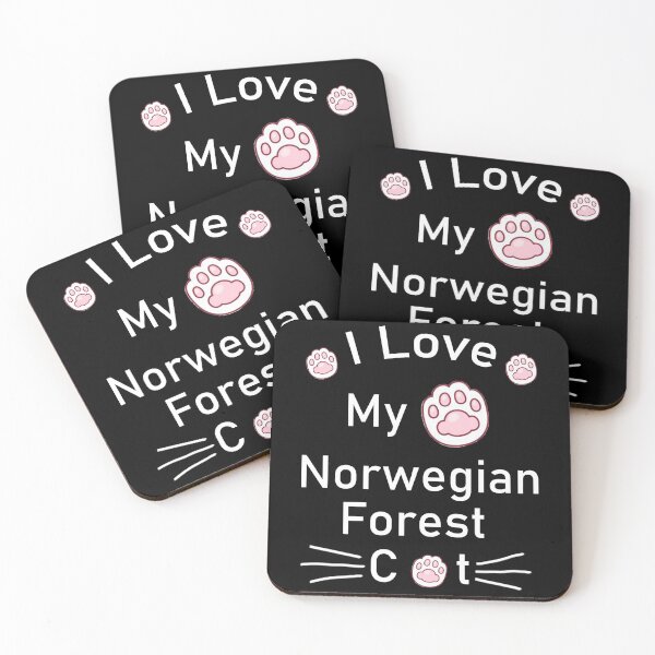 Item preview, I Love My Norwegian Forest Cat designed and sold by Housestore.