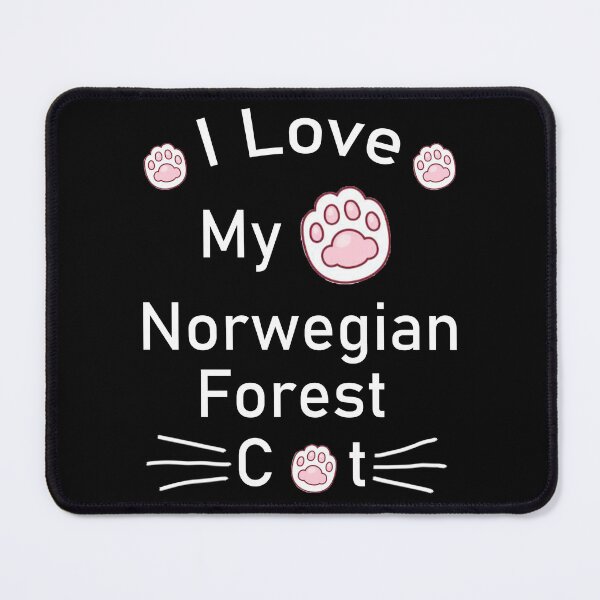 Item preview, I Love My Norwegian Forest Cat designed and sold by Housestore.