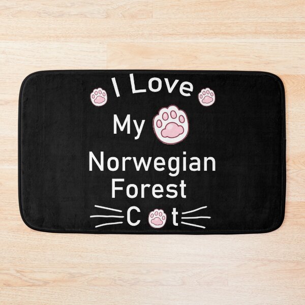 Item preview, I Love My Norwegian Forest Cat designed and sold by Housestore.