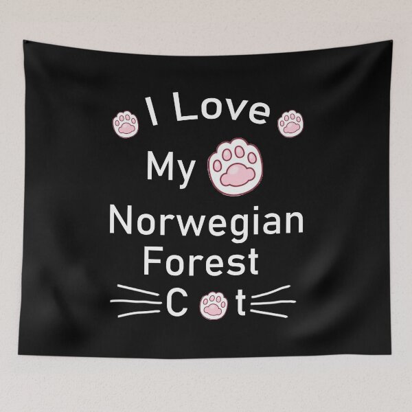 Item preview, I Love My Norwegian Forest Cat designed and sold by Housestore.