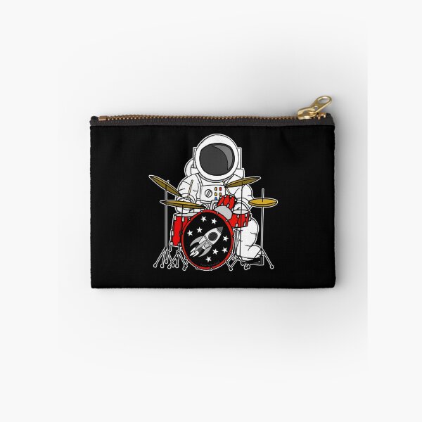 Item preview, Astronaut Playing Drums Drummer Space Enthusiast Musician designed and sold by doodlerob.