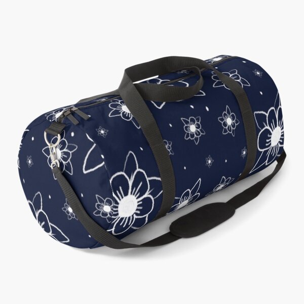 Item preview, indigo blue flowers designed and sold by Tony Vazquez.