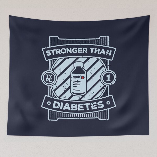 Item preview, Stronger Than Diabetes | Diabetes | Type 1 Diabetes designed and sold by DrawingBoard.