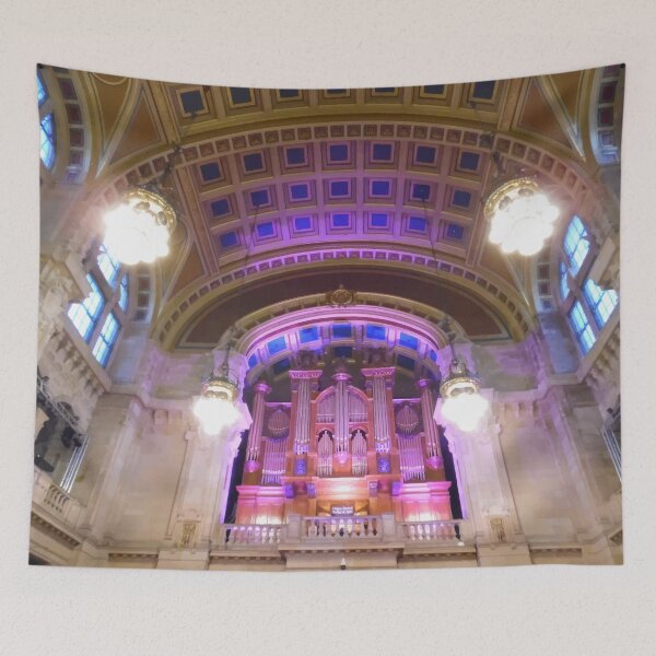Artikelvorschau, Schottische Fotografieserie (vektorisiert) – Kelvingrove Art Gallery und Museum Organ Glasgow entworfen und verkauft von MacPean.