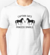 The OC - Captain Oats and Princess Sparkle Unisex T-Shirt