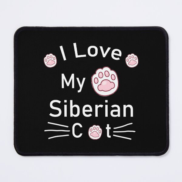 Item preview, I Love My Siberian Cat designed and sold by Housestore.