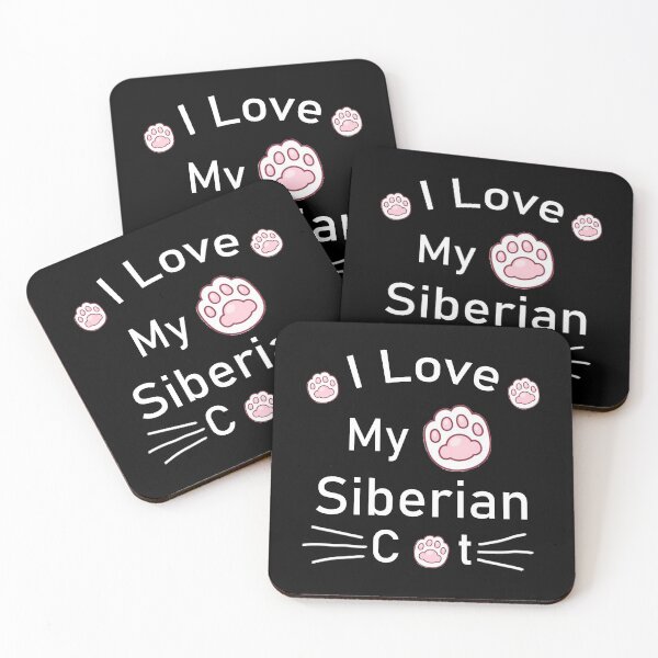 Item preview, I Love My Siberian Cat designed and sold by Housestore.