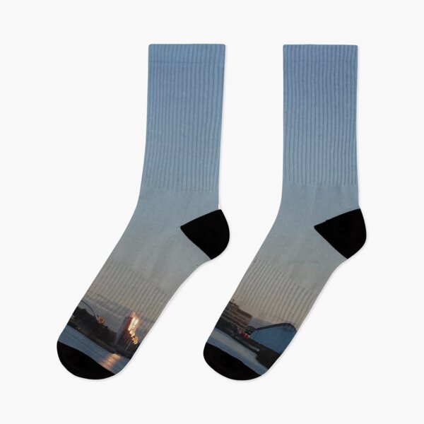 Item preview, Scottish Photography Series (Vectorized) - River Clyde Sunset  designed and sold by MacPean.